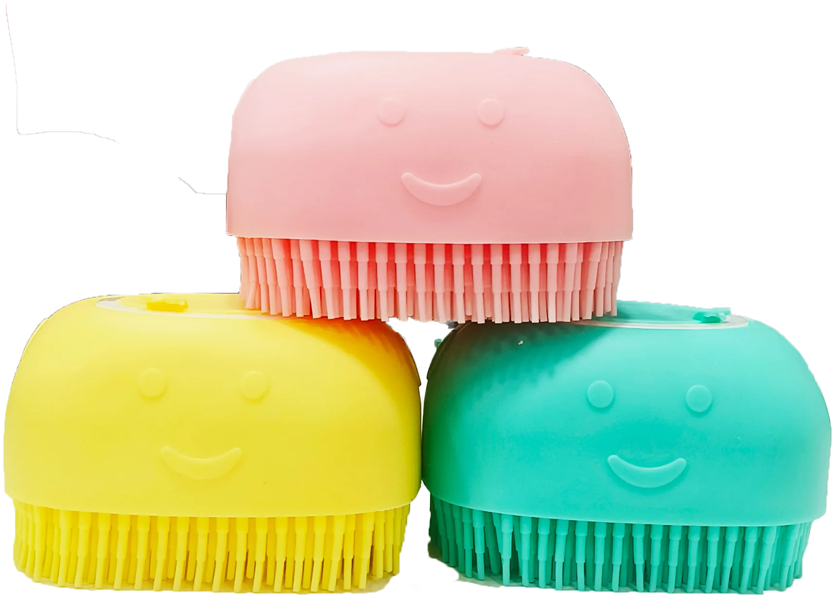Beaphar Shampoo Bath Silicone Brush for Dogs and Cats (Blue) - Image 2