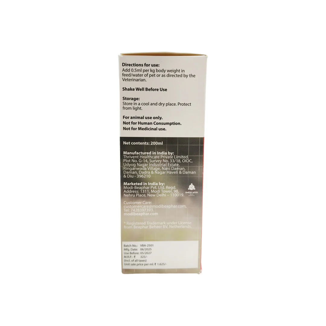 Beaphar Top 10 Multi Vitamin Syrup Supplement for Cats - Image 2