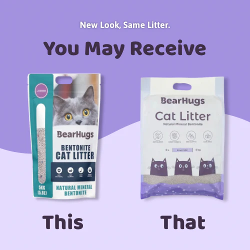 BearHugs Lavender Scented Bentonite Cat Litter - Image 2