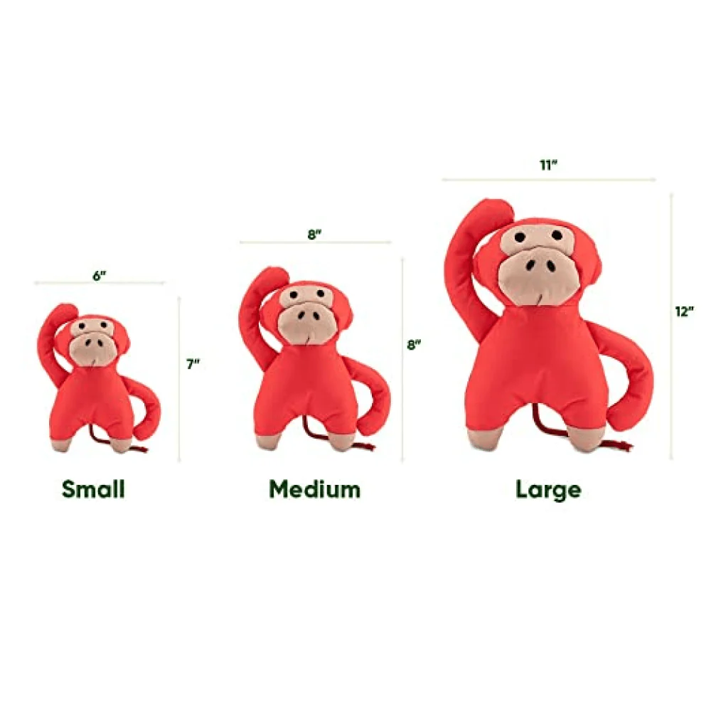 Beco Monkey Shaped Plush Toy for Dogs - Image 3