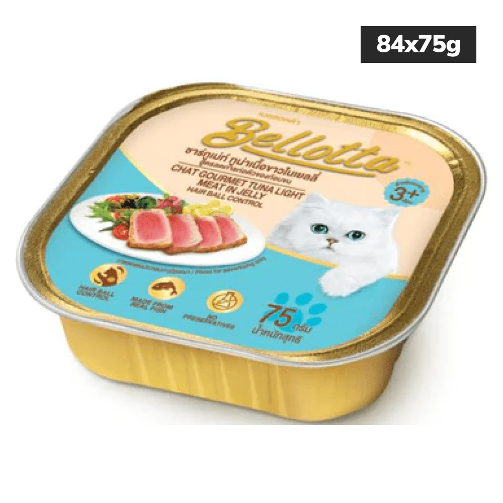 Bellotta Tuna Light Meat in Jelly Hair Ball Control Cat Wet Food - Image 11