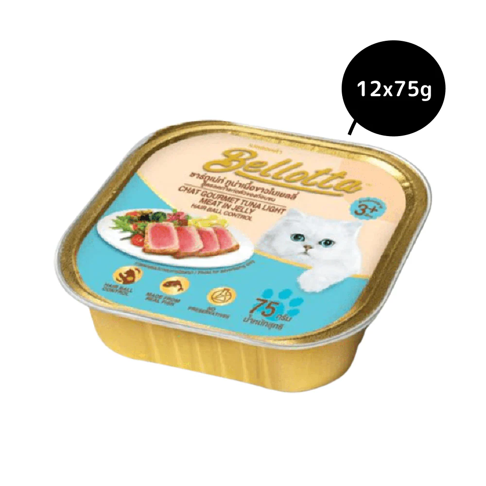 Bellotta Tuna Light Meat in Jelly Hair Ball Control Cat Wet Food - Image 6
