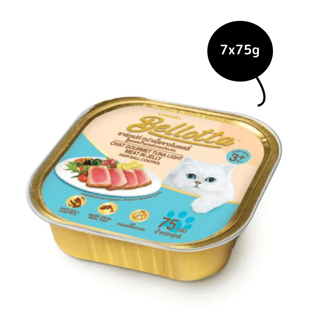 Bellotta Tuna Light Meat in Jelly Hair Ball Control Cat Wet Food - Image 7
