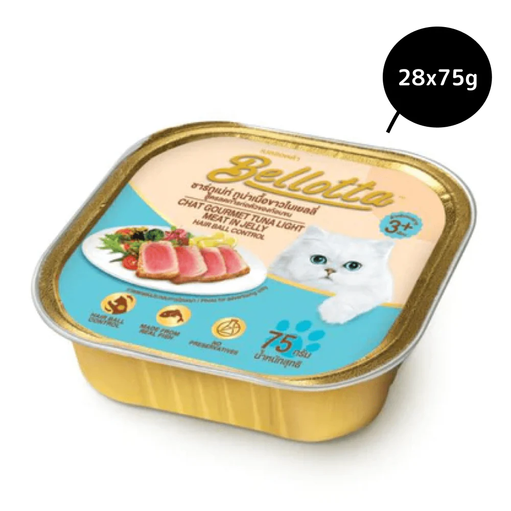 Bellotta Tuna Light Meat in Jelly Hair Ball Control Cat Wet Food - Image 8