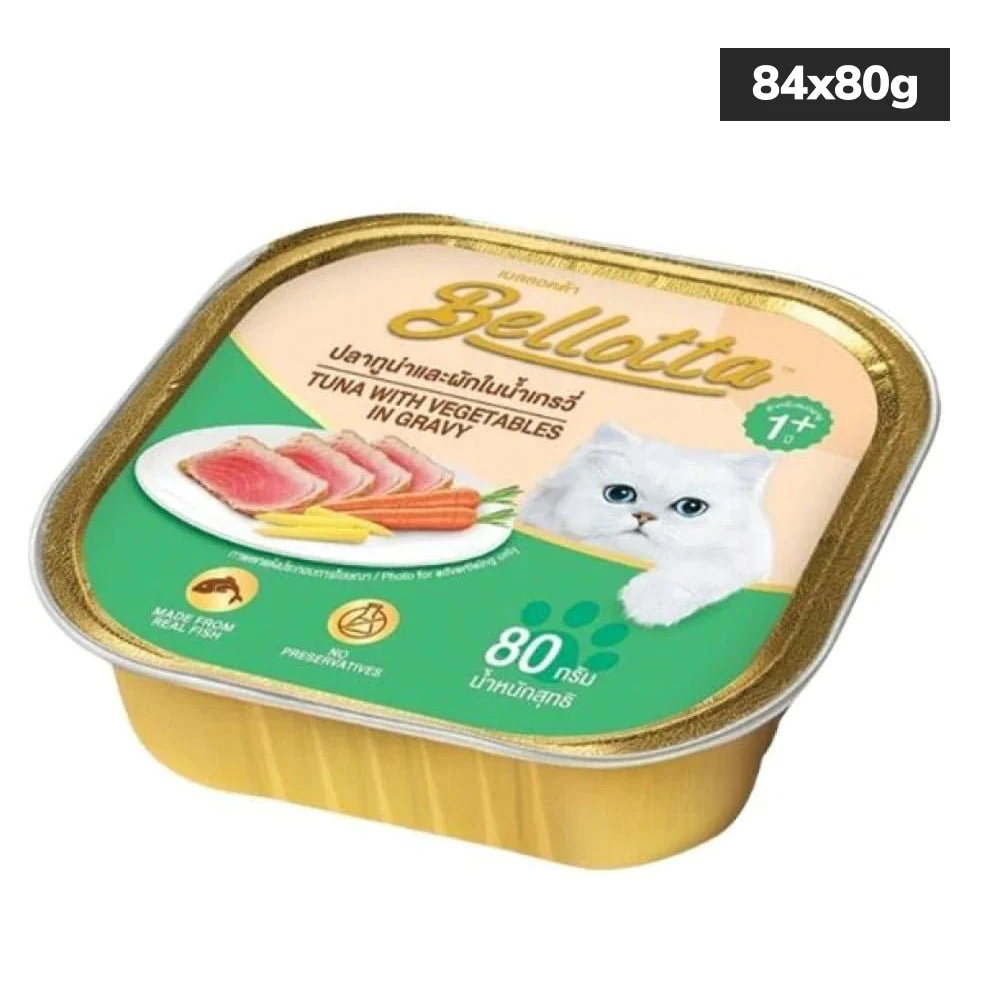 Bellotta Tuna with Vegetables in Gravy Cat Wet Food - Image 8