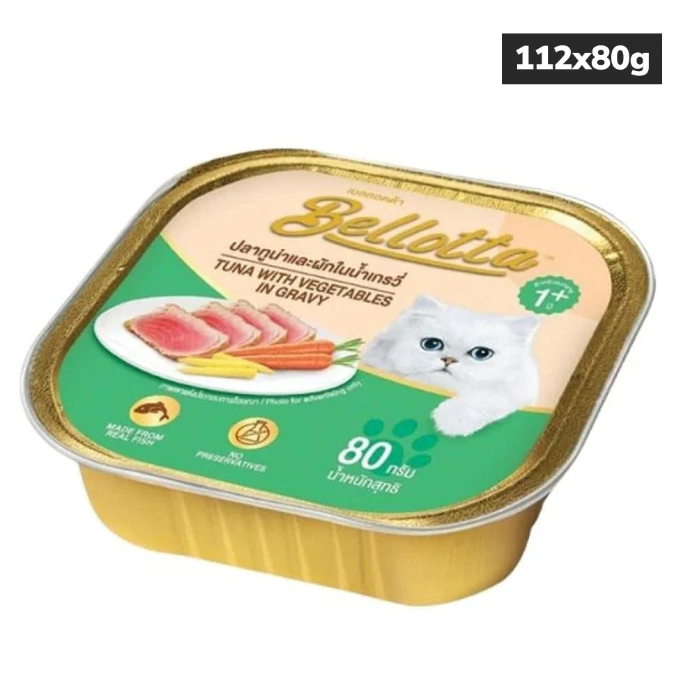 Bellotta Tuna with Vegetables in Gravy Cat Wet Food - Image 9