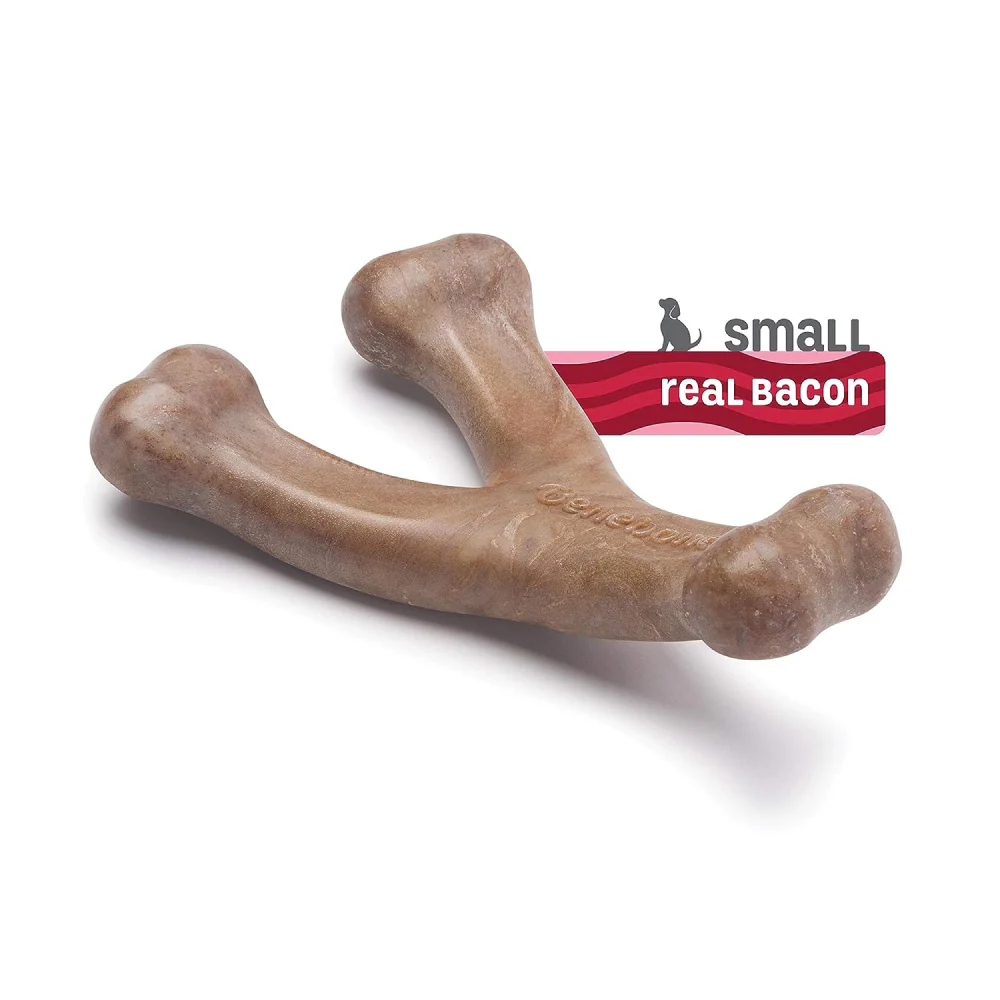 Benebone Bacone Flavored Wishbone Chew Toy for Puppy - Image 2