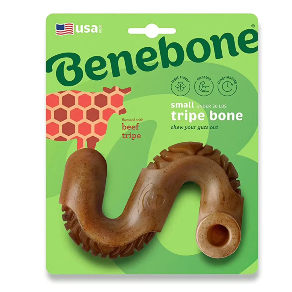 Benebone Tripe Bone Chew Toy for Aggressive Chewers Dogs - Image 4
