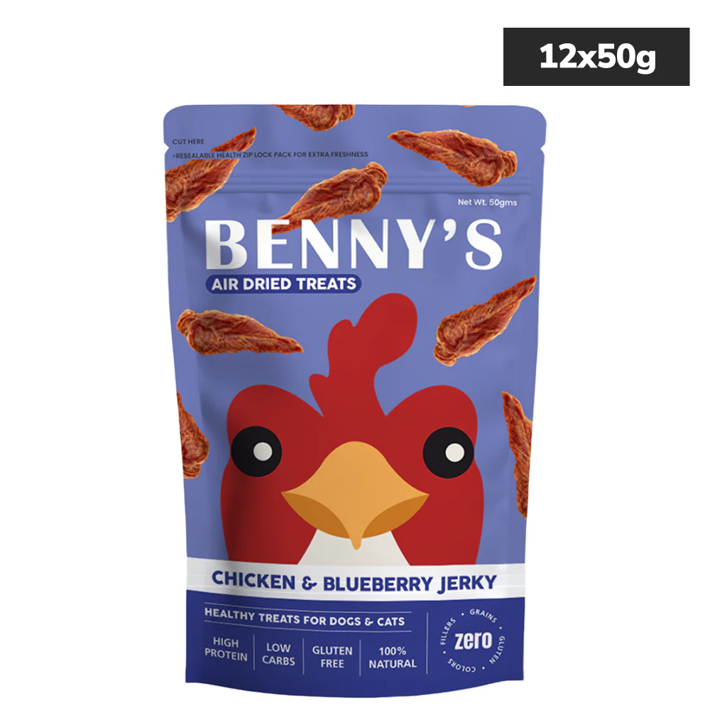 Bennys Bowl Chicken and Blueberry Jerky Dog Treats - Image 10