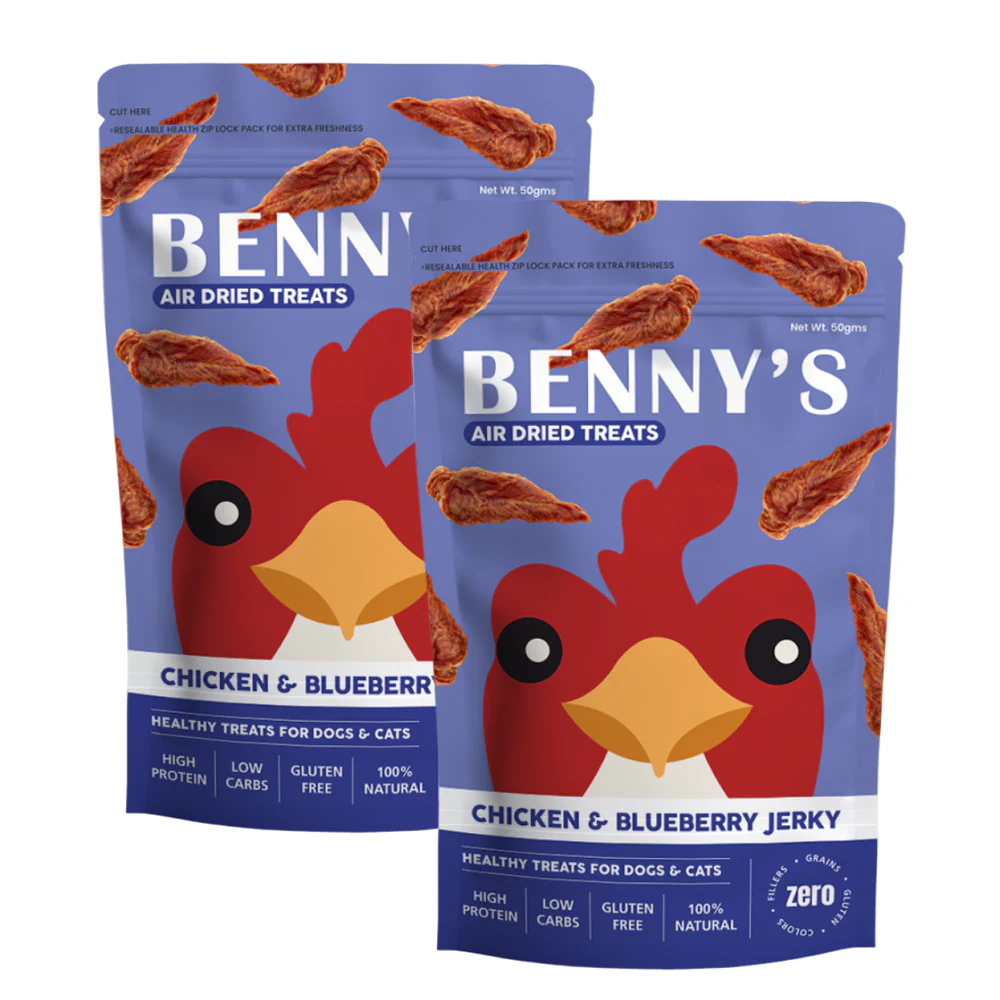 Bennys Bowl Chicken and Blueberry Jerky Dog Treats - Image 9