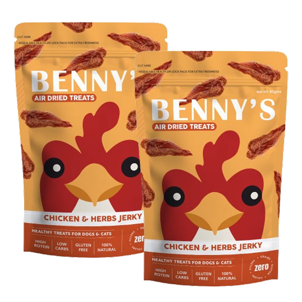Bennys Bowl Chicken and Herbs Jerky Dog Treats - Image 8