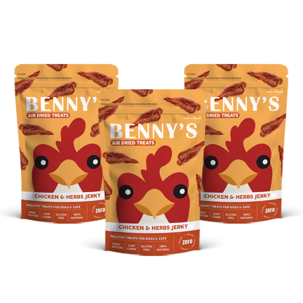 Bennys Bowl Chicken and Herbs Jerky Dog Treats - Image 9