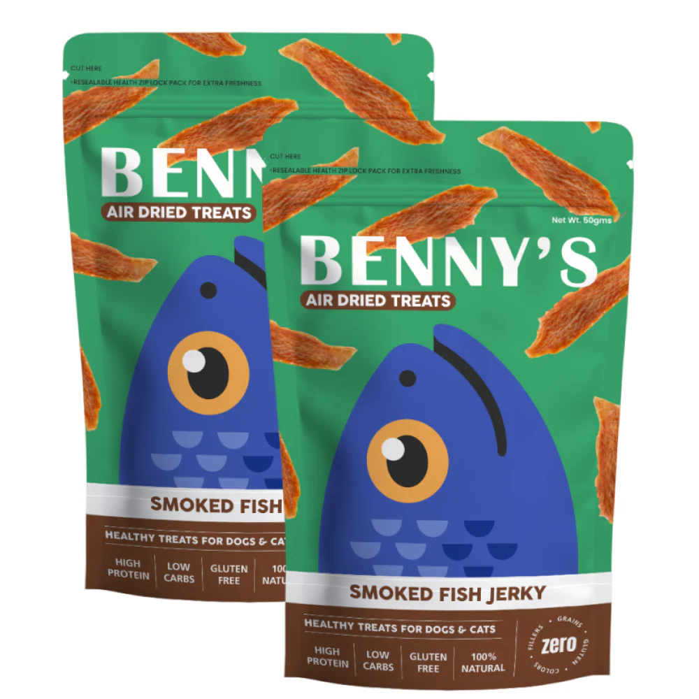 Bennys Bowl Smoked Fish Jerky Dog Treats - Image 8