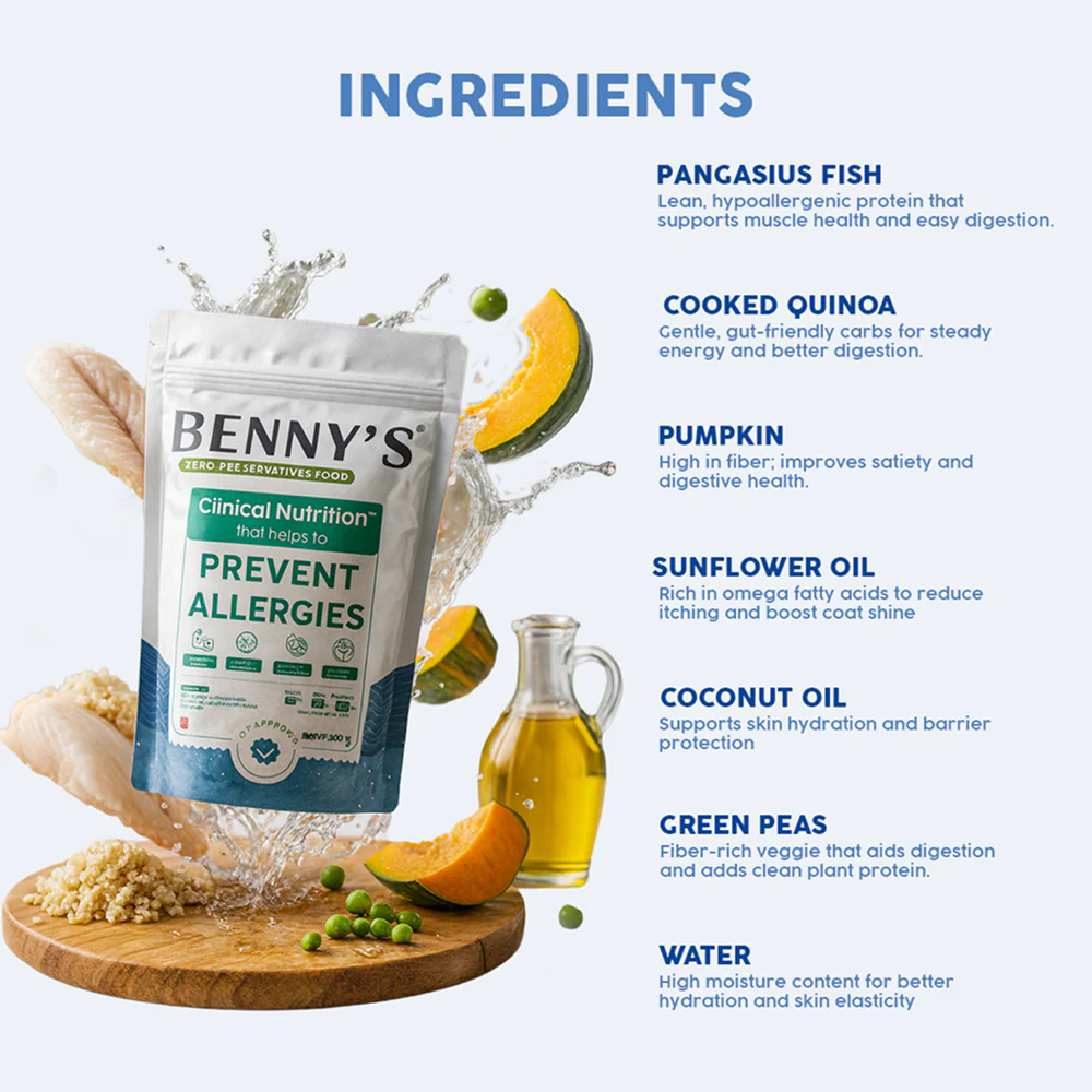 Benny's Bowl Hypoallergenic Diet to Prevent Allergies Dog Wet Food - Image 6