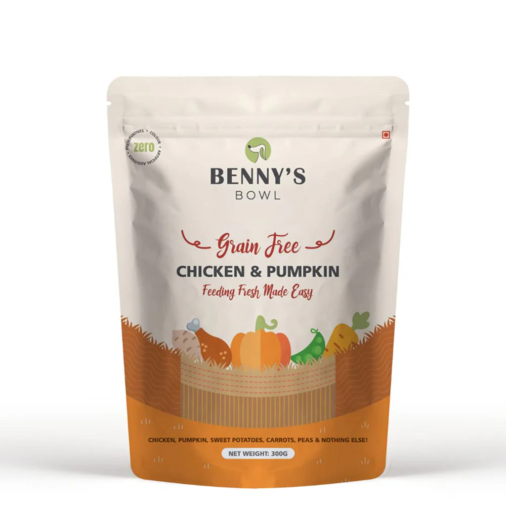 Bennys Bowl Lamb and French Beans, Chicken and Pumpkin & Paneer and Brown Dog Fresh and Wet Food Combo - Image 7