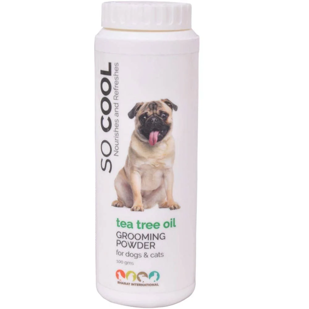 BI Grooming Cool Tea Tree Oil Powder and Sensitive Tea Tree Oil Ear Cleaner for Dogs and Cats Combo - Image 3