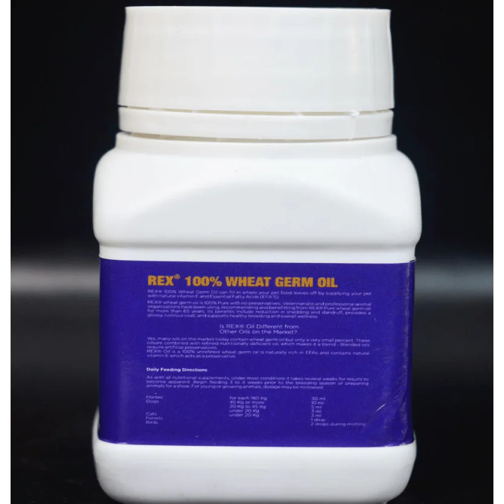 BI Grooming Rex Wheat Germ Oil & Feed Supplement for Dogs and Cats - Image 2