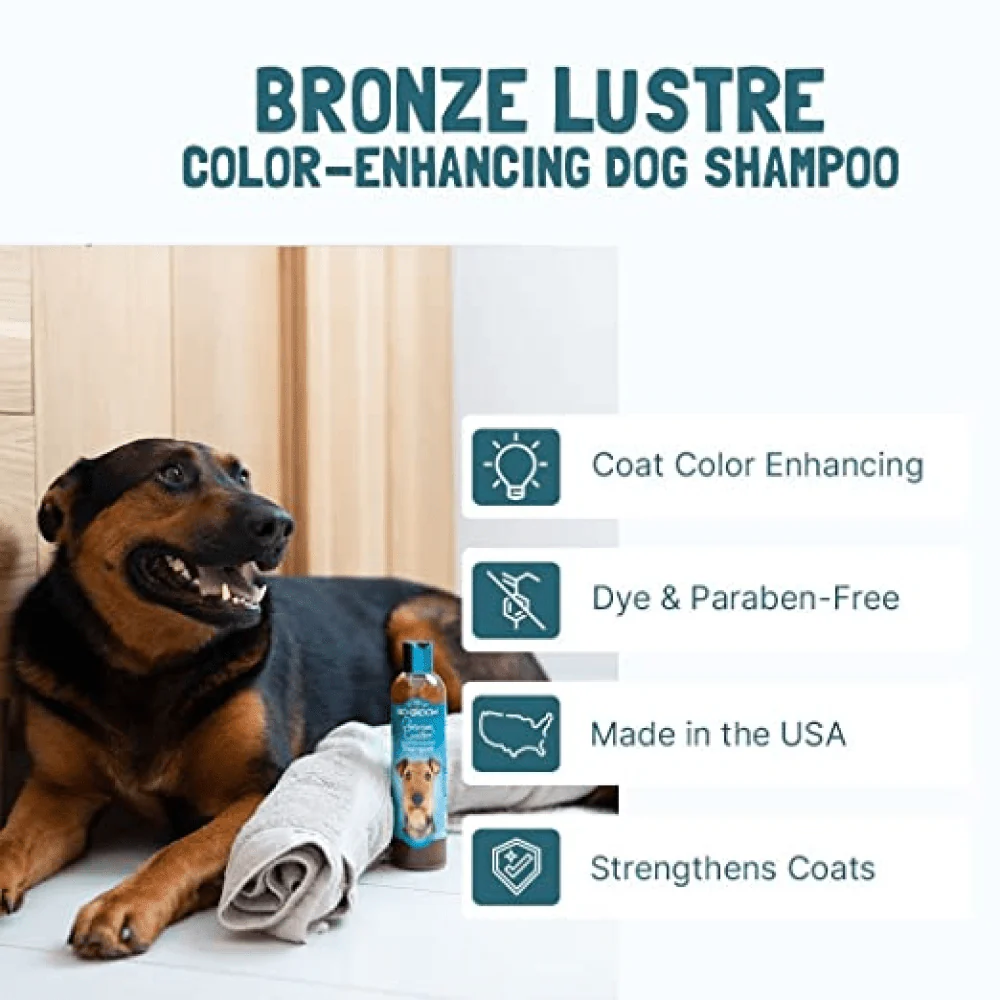 Bio Groom Bronze Lustre Color Enhancer Shampoo For Dogs - Image 5