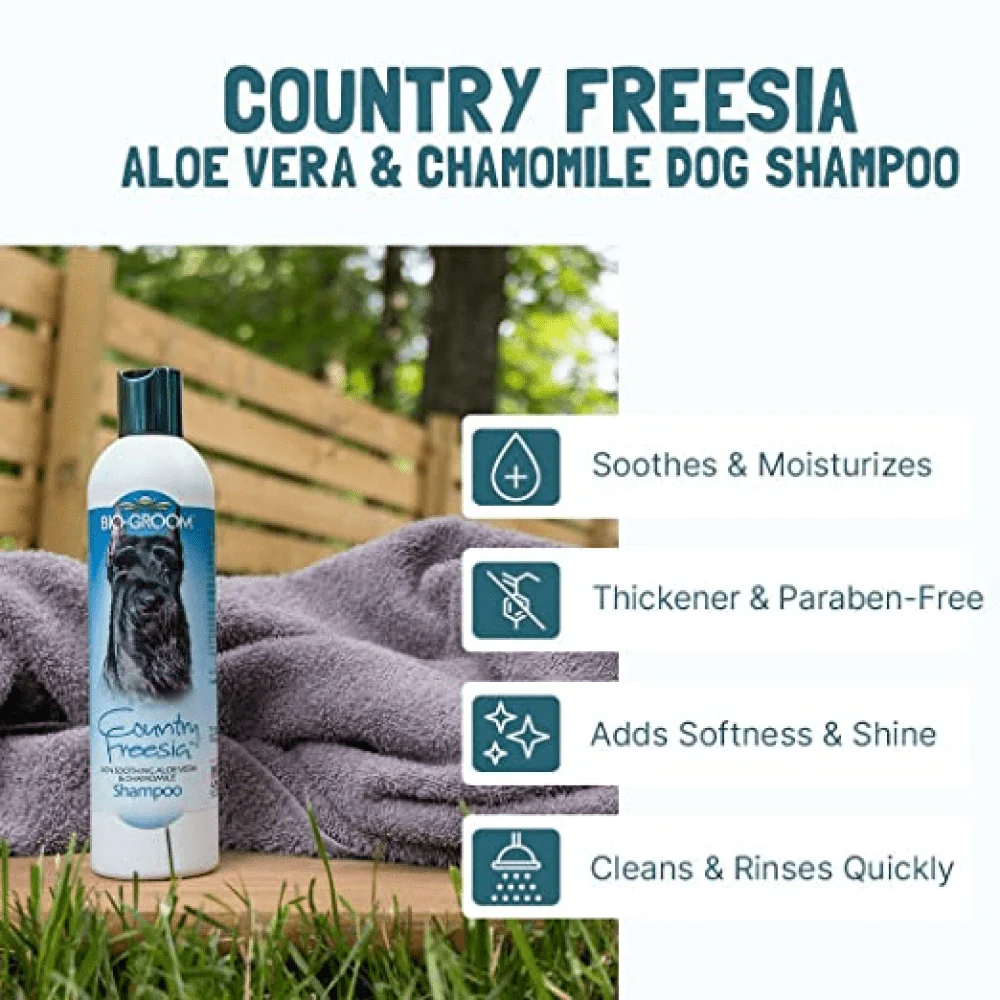 Bio Groom Country Freesia Natural Scent Shampoo for Dogs and Cats - Image 3
