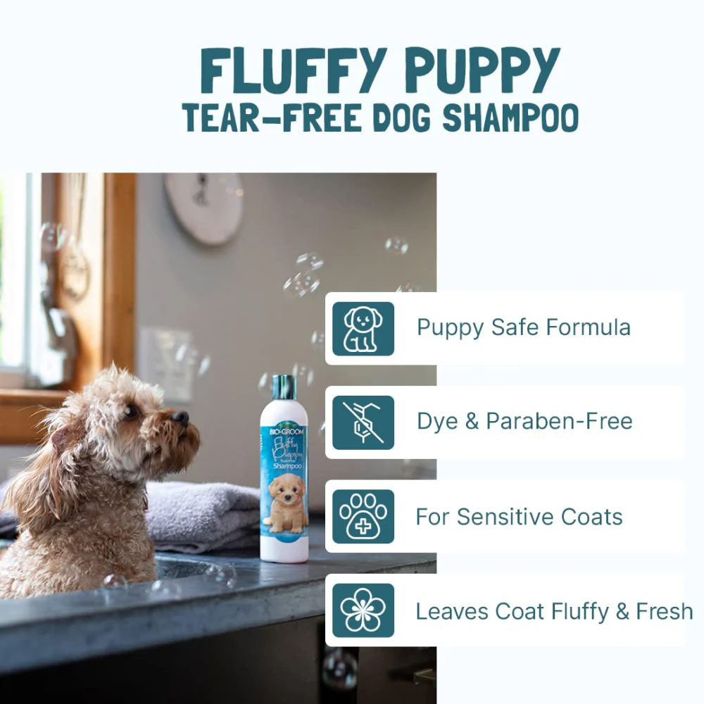 Bio Groom Fluffy Puppy Tear Free Shampoo for Dogs - Image 8
