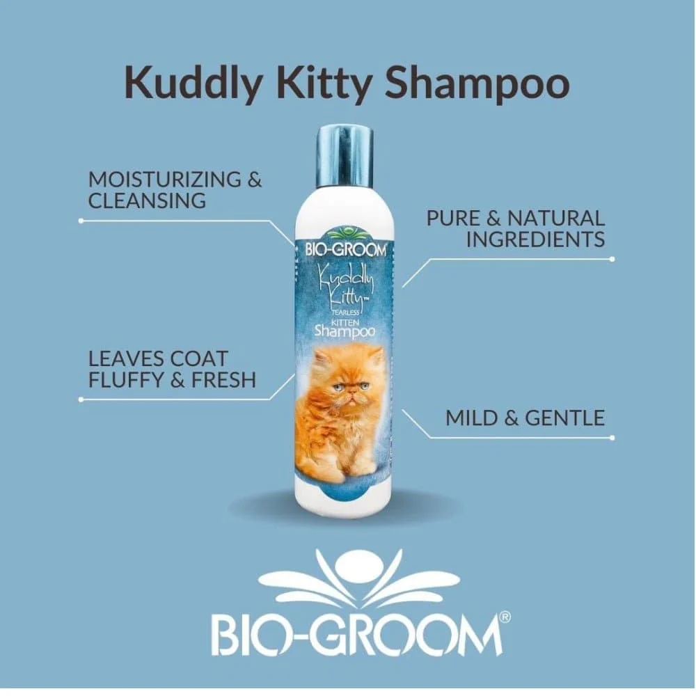 Bio Groom Kuddly Kitty Tearless Shampoo for Cats - Image 5