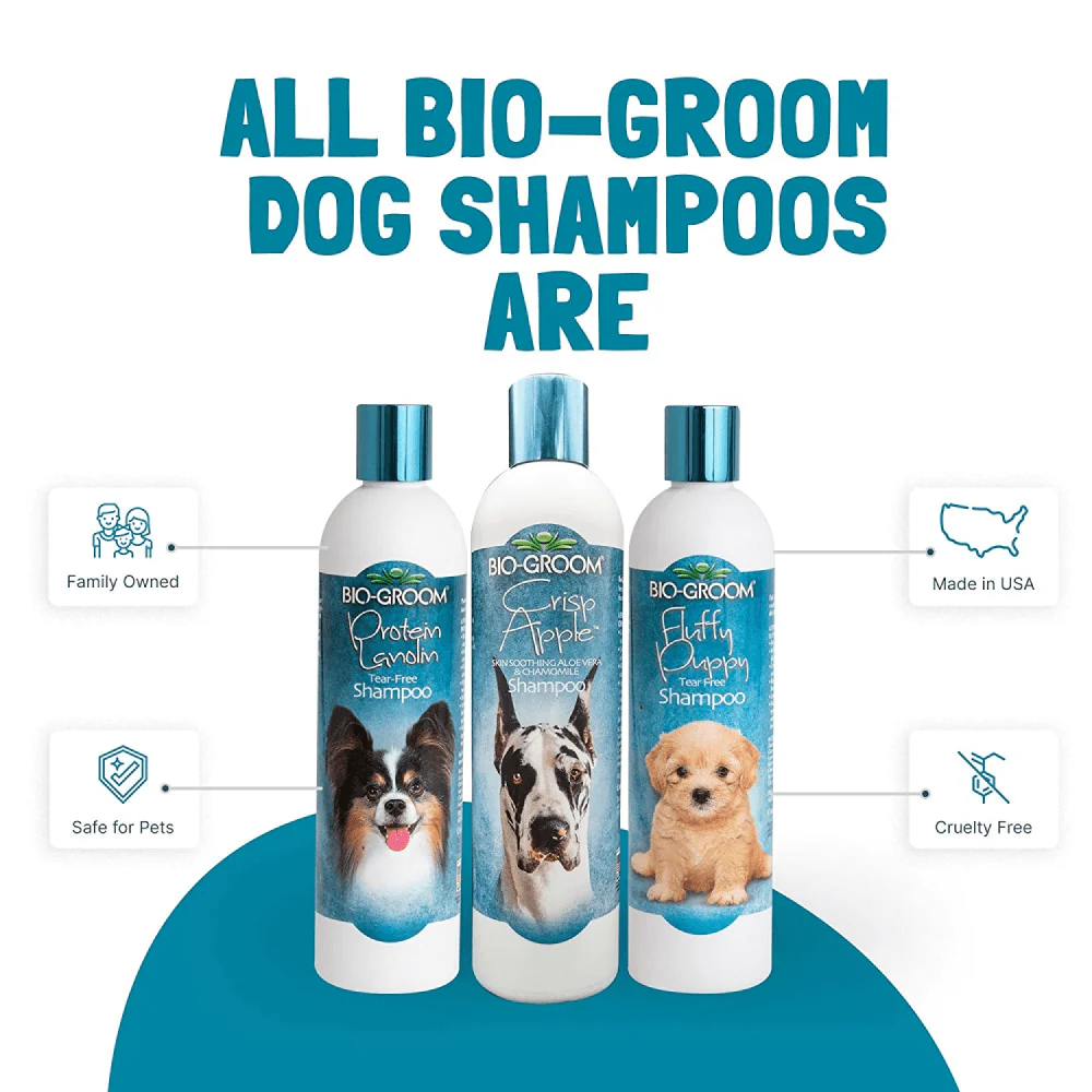 Bio Groom Natural Scents Crisp Apple Shampoo for Dogs and Cats - Image 3
