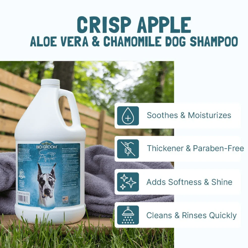 Bio Groom Natural Scents Crisp Apple Shampoo for Dogs and Cats - Image 4