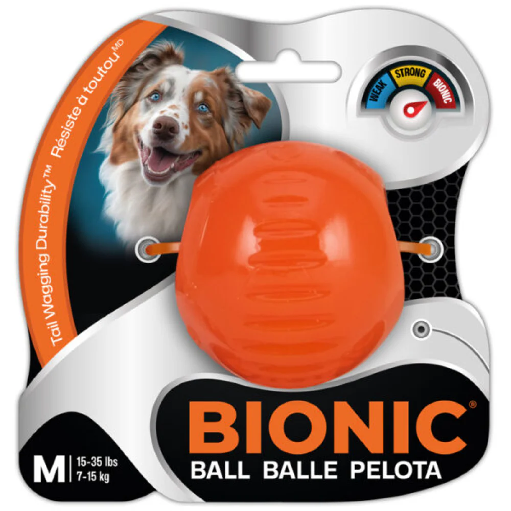 Bionic Ball Toy for Dogs (Orange) - Image 3