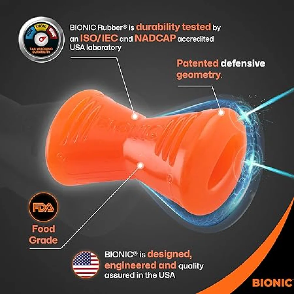 Bionic Bone Toy for Dogs (Orange) - Image 5