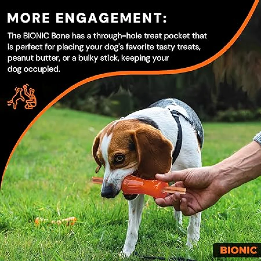 Bionic Urban Stick Toy for Dogs (Orange) - Image 3