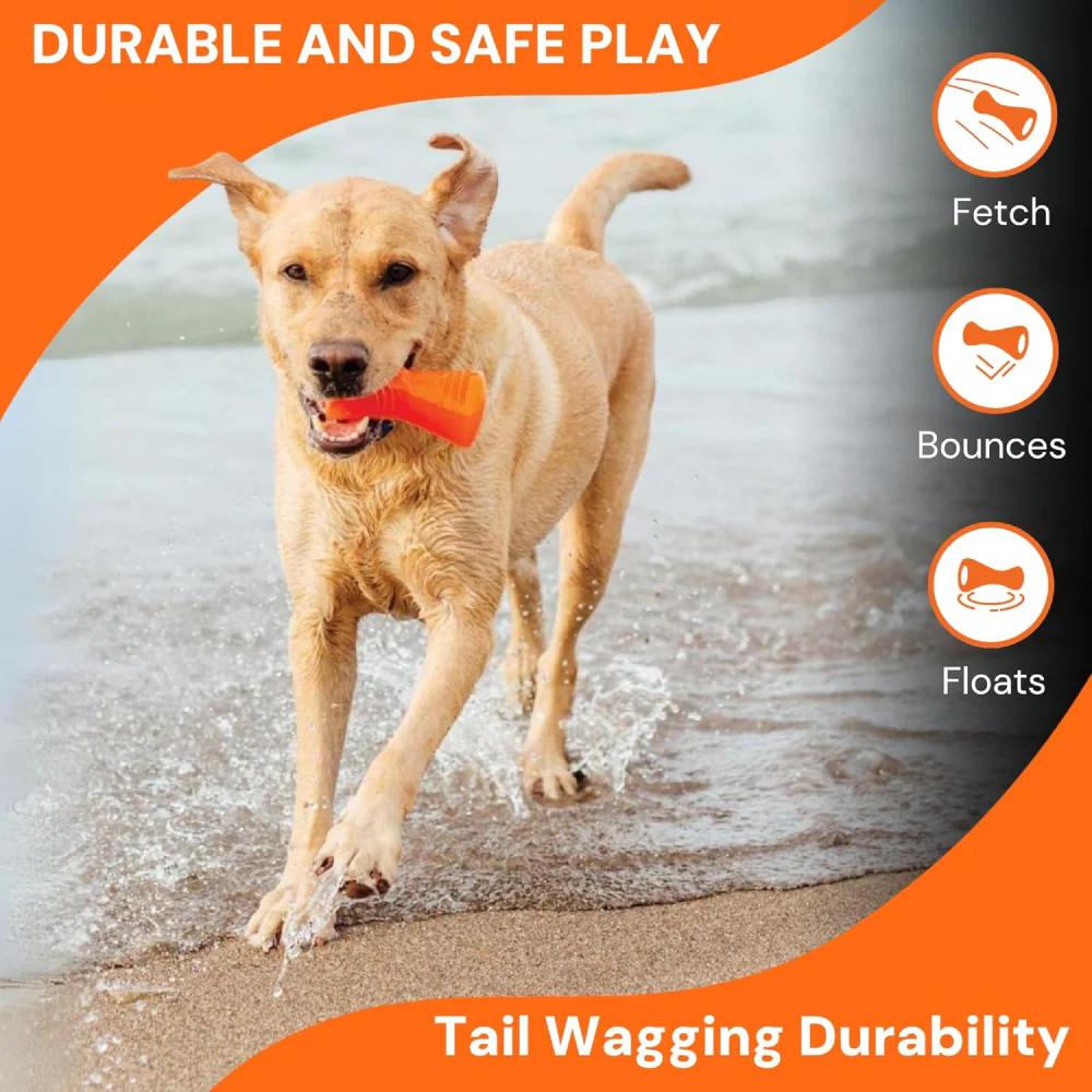 Bionic Urban Stick Toy for Dogs (Orange) - Image 4