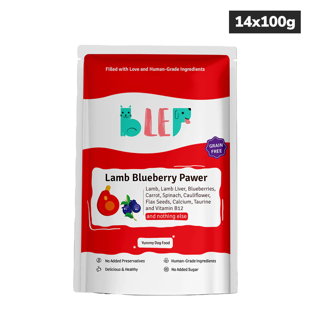 BLEP Lamb Blueberry Pawer Dog Wet Food (100g) - Image 9