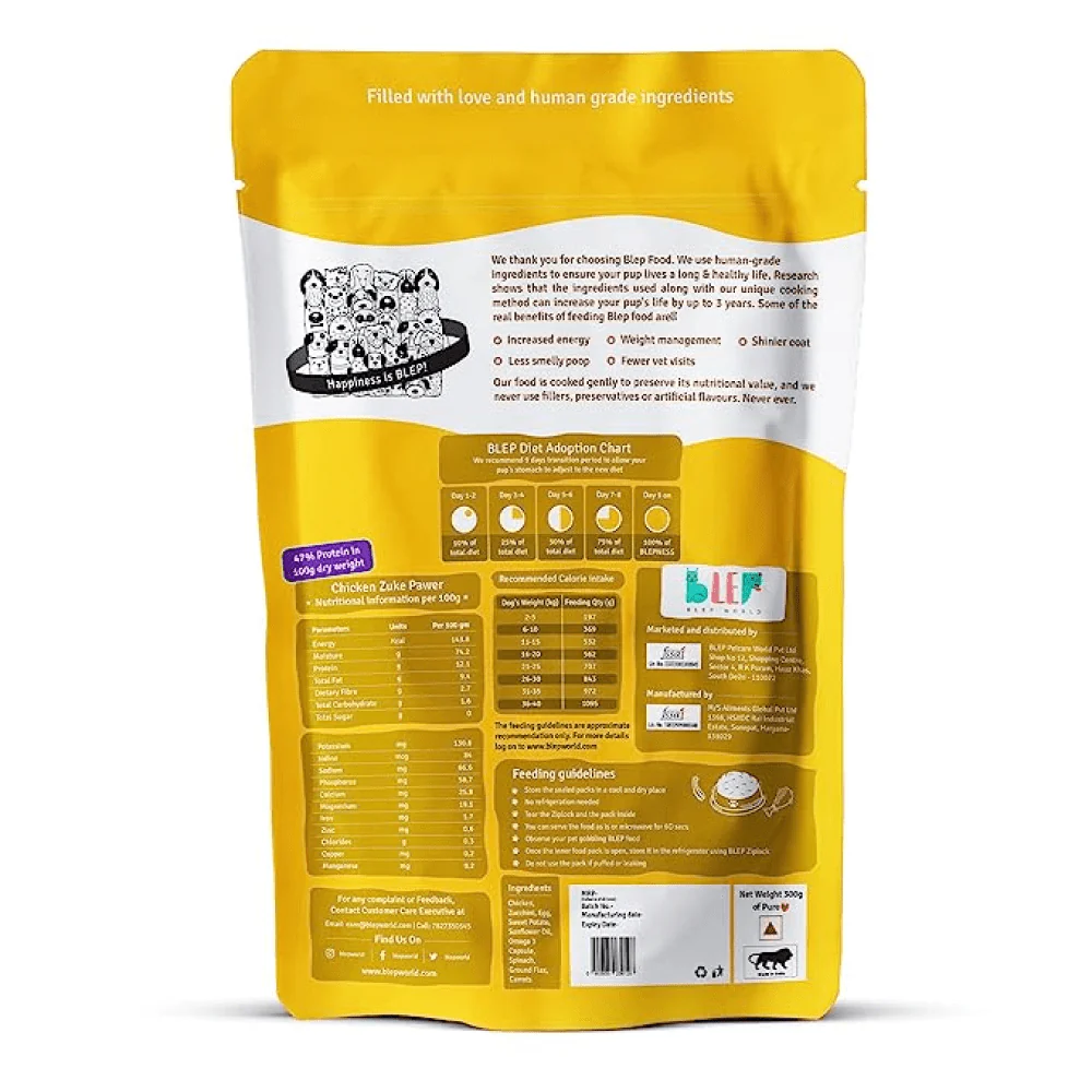 BLEP Pawer 5 Flavour Variety Pack Dog Wet Food - Image 16
