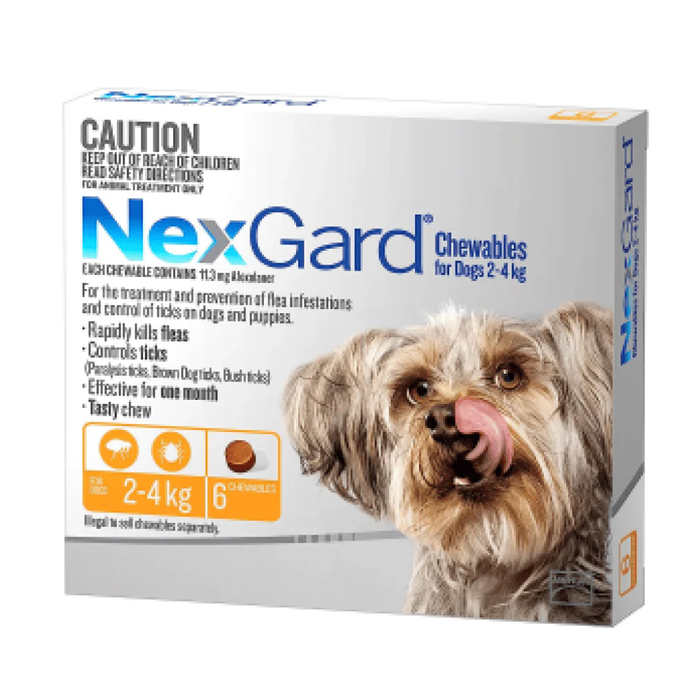 Boehringer Ingelheim Nexgard (Afoxolaner) Dog Tick and Flea Control Tablet (pack of 3 tablets) - Image 4