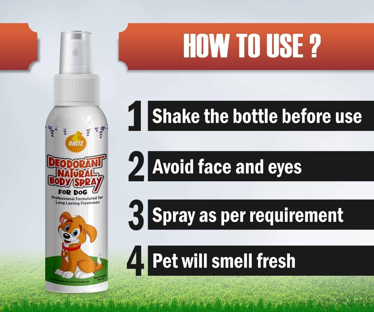 Boltz Body Spray Perfume Deodorizers for Dogs and Cats - Image 2