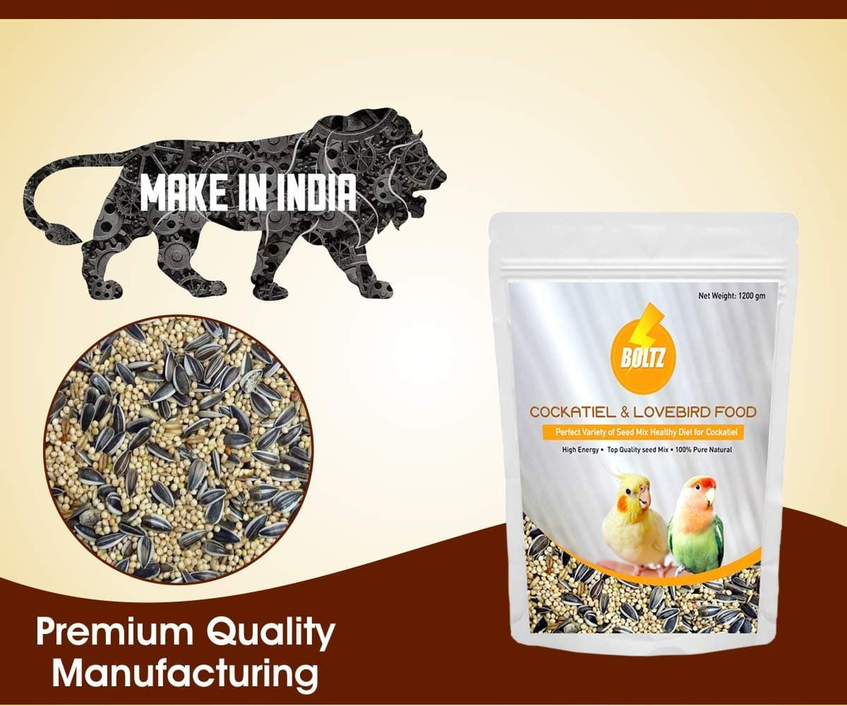 Boltz Cockatiel & Lovebird Food - Image 7