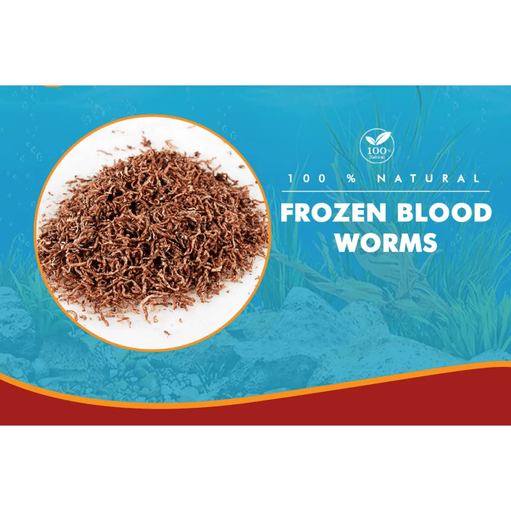 Boltz Freeze Dried Blood Worms Fish Food - Image 2
