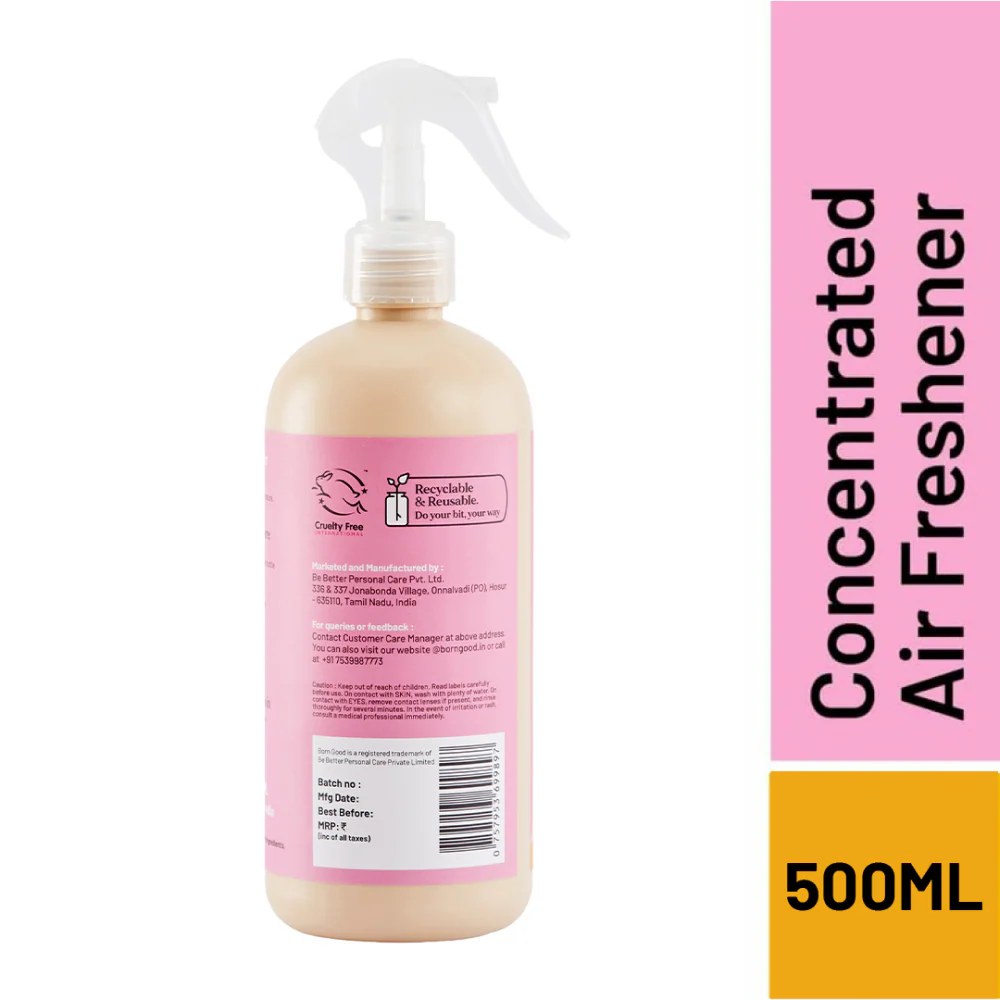 Born Good Plant Based Biodegradable and Non Toxic Air freshener Spray for Home and Office - Image 7