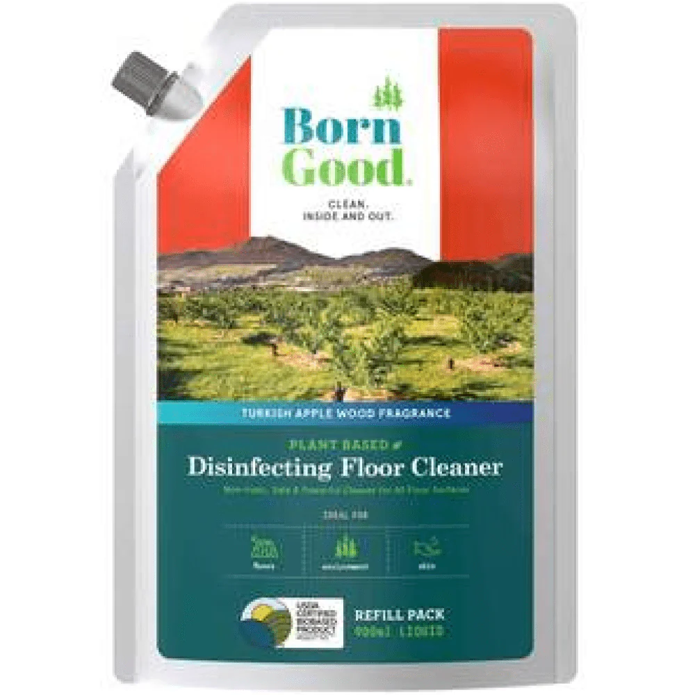 Born Good Turkish Apple Wood Fragrance Plant Based Disinfecting Floor Cleaner for Dogs and Cats - Image 2