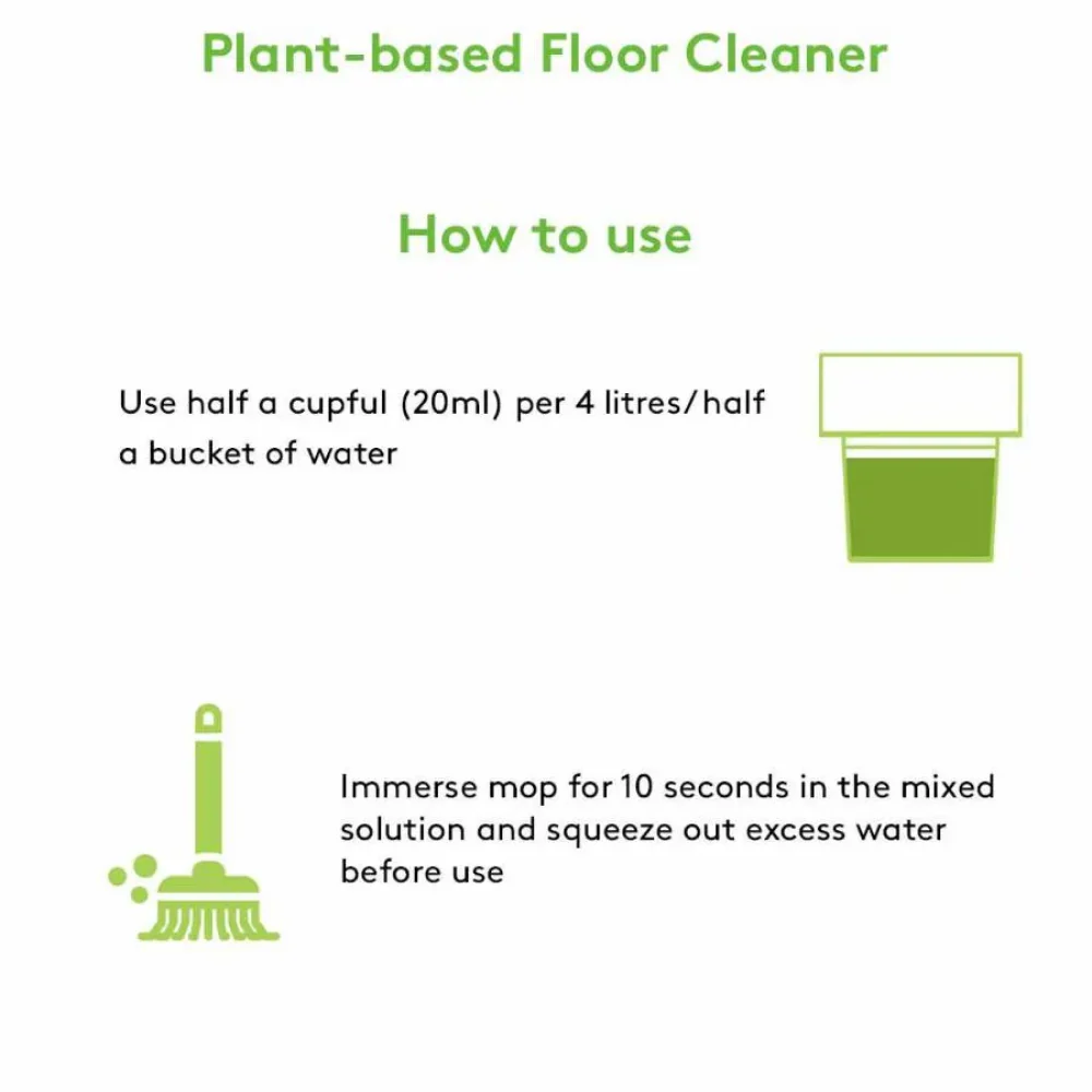 Born Good Turkish Apple Wood Fragrance Plant Based Disinfecting Floor Cleaner for Dogs and Cats - Image 6
