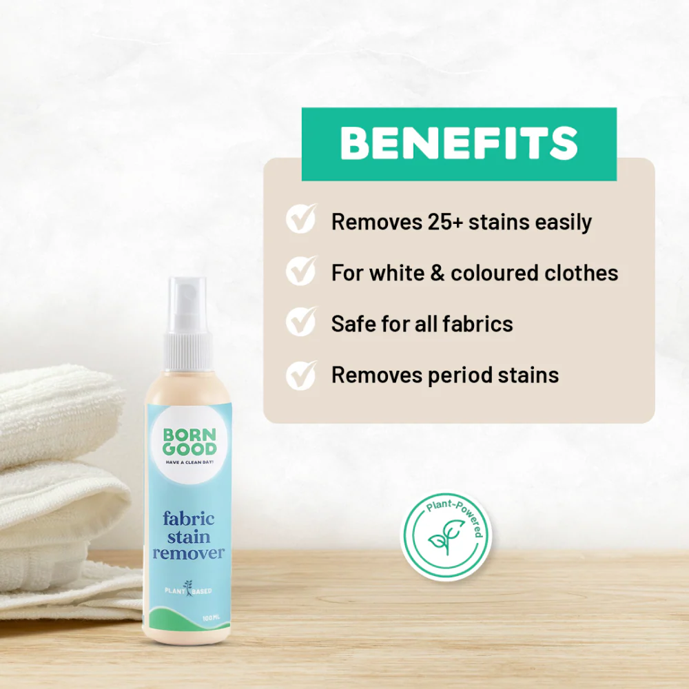 Born Good Plant Based Pet Safe Fabric Stain Remover - Image 2