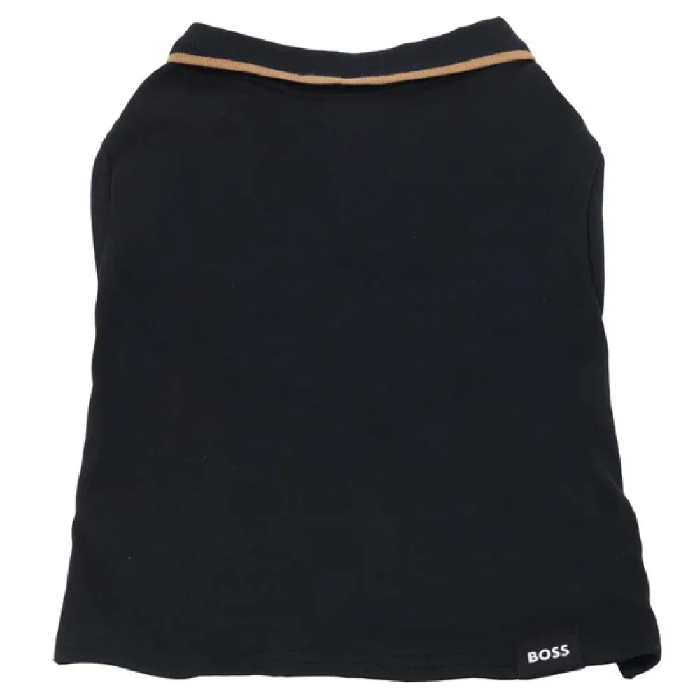 Boss Classic Polo Tshirt for Dogs (Jet Black) - Image 3