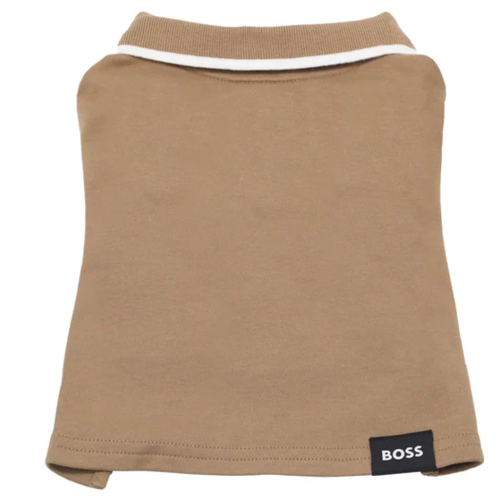 Boss Classic Polo Tshirt for Dogs (Camel) - Image 4