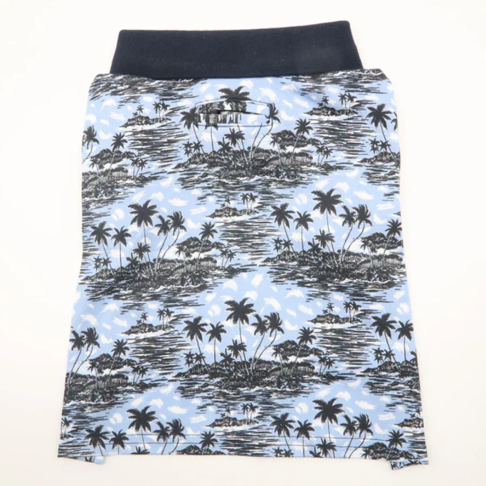 Boss Polo Tshirt for Dogs (Blue Palm) - Image 5