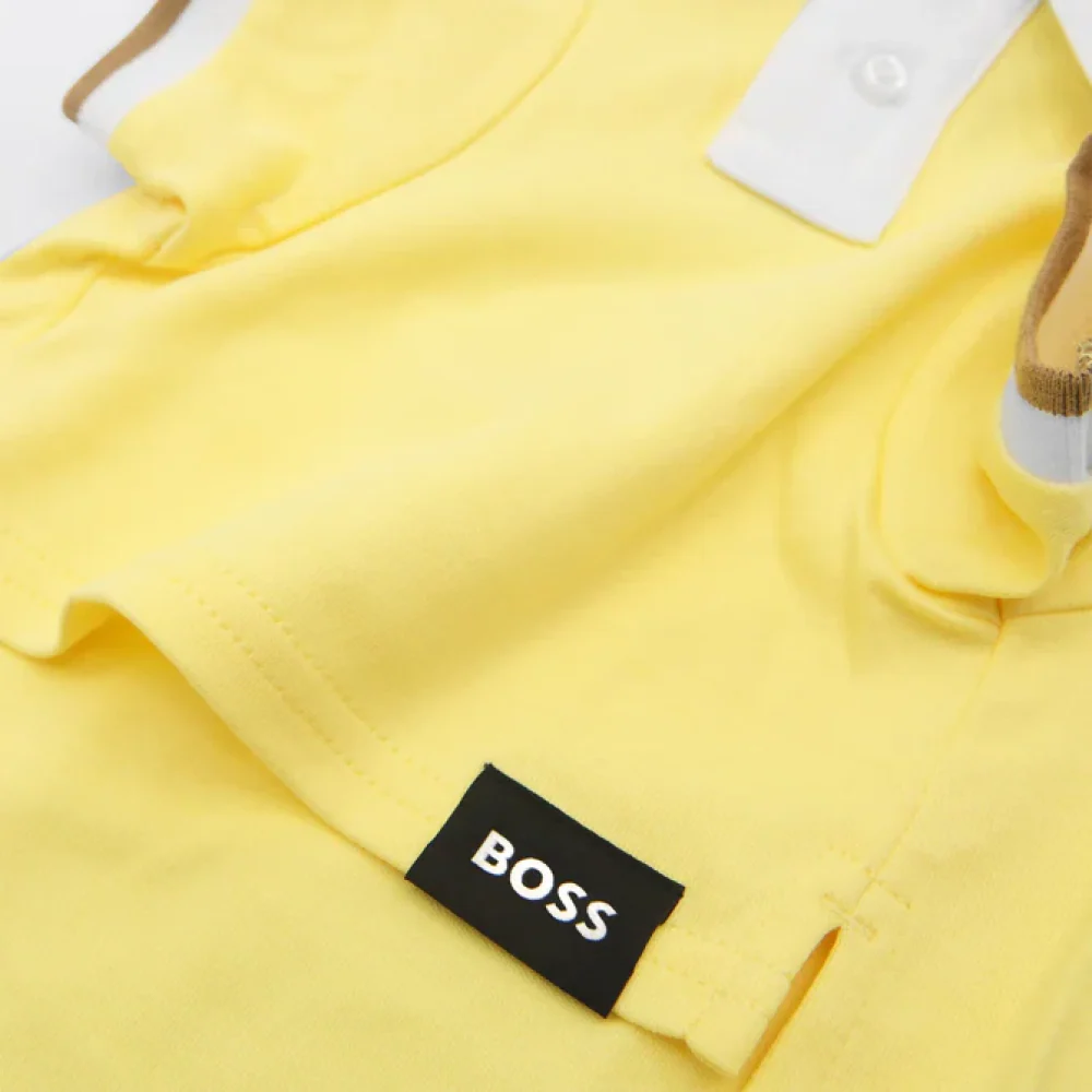Boss Polo Tshirt for Dogs (Sandily Yellow) - Image 3