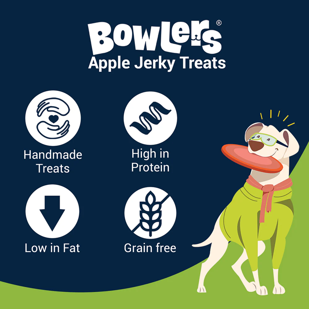 Bowlers Apple Jerky Dog Treats - Image 4