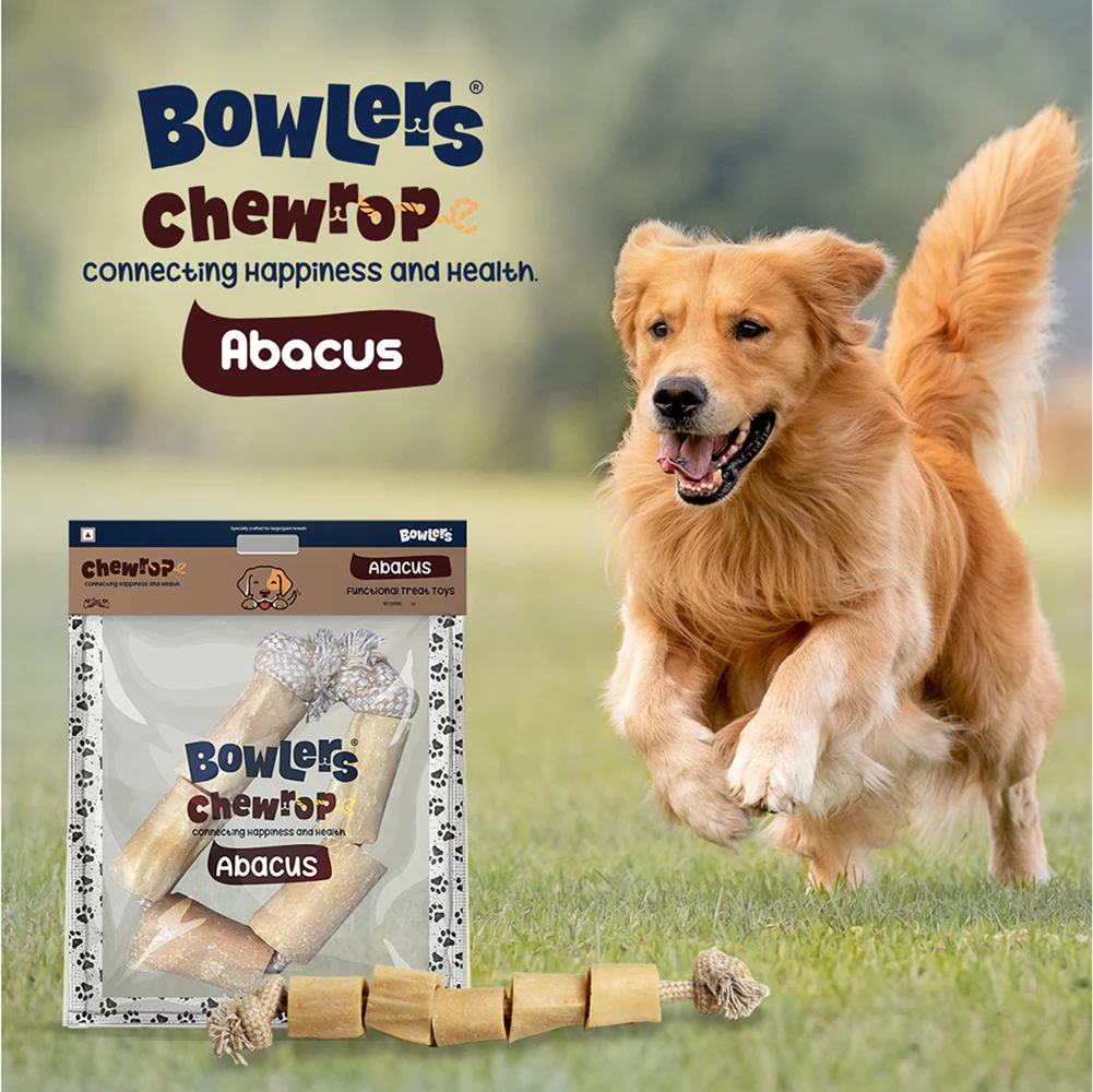 Bowlers Chewrope Abacus Functional Dog Treat Toy - Image 2