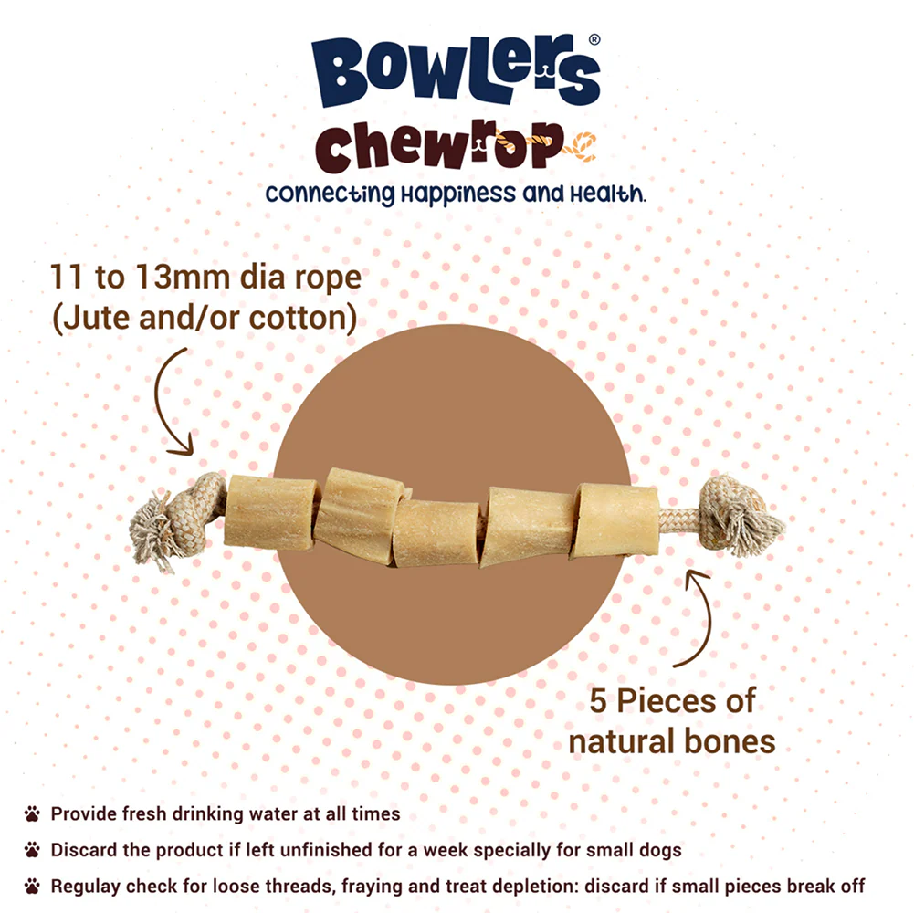Bowlers Chewrope Abacus Functional Dog Treat Toy - Image 3