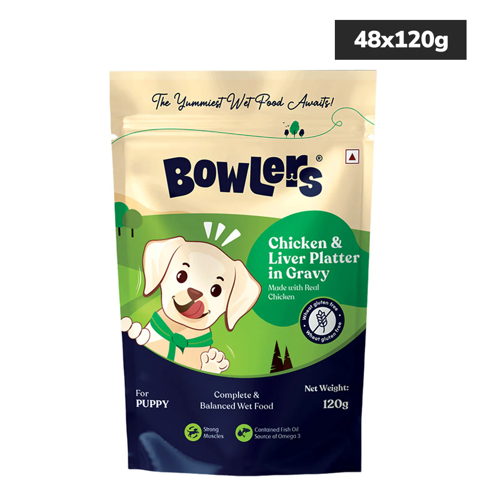 Bowlers Chicken and Liver Recipe in Gravy Puppy Dog Wet Food - Image 12