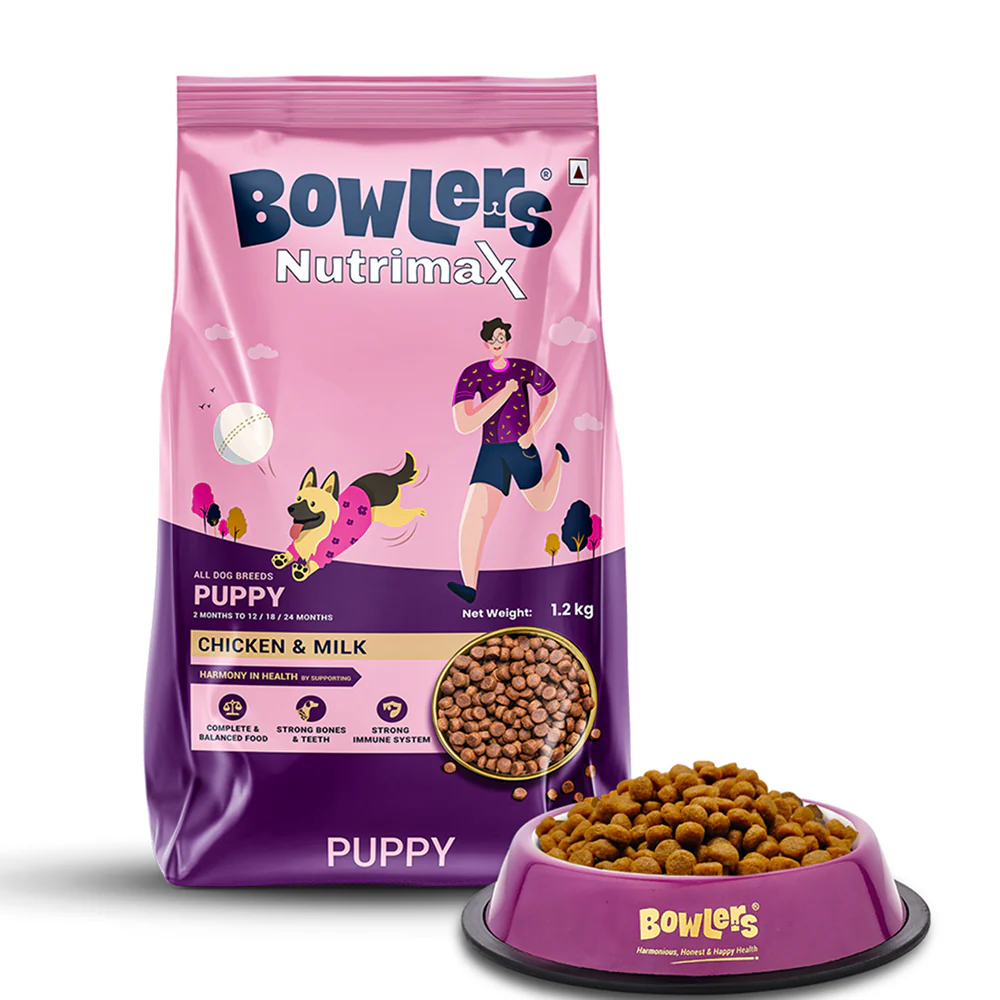 Bowlers Chicken and Milk Nutrimax Puppy Dog Dry Food - Image 2